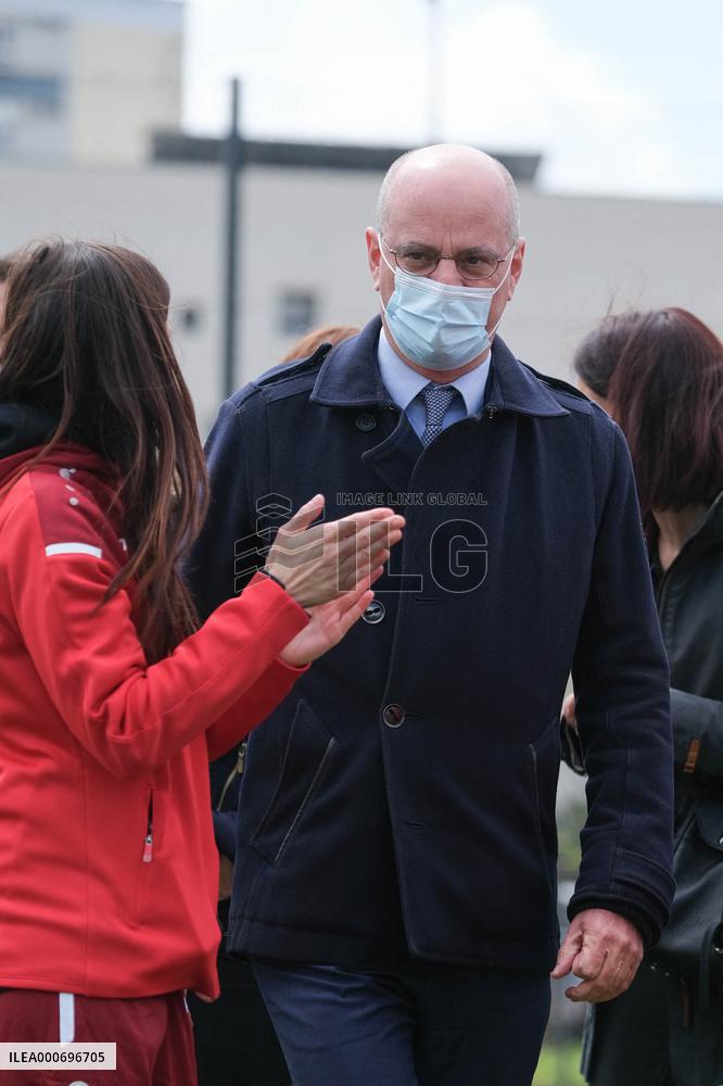 Jean-Michel Blanquer and Roxana Maracineanu visit Toulouse