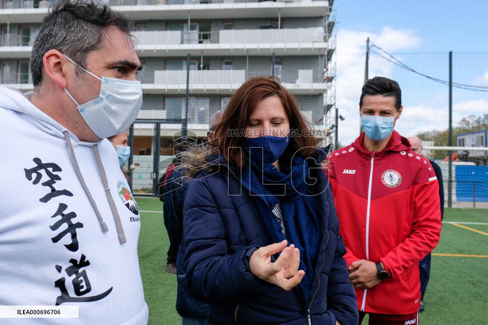 Jean-Michel Blanquer and Roxana Maracineanu visit Toulouse