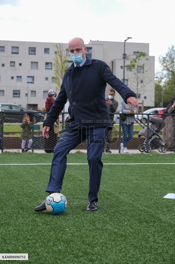 Jean-Michel Blanquer and Roxana Maracineanu visit Toulouse