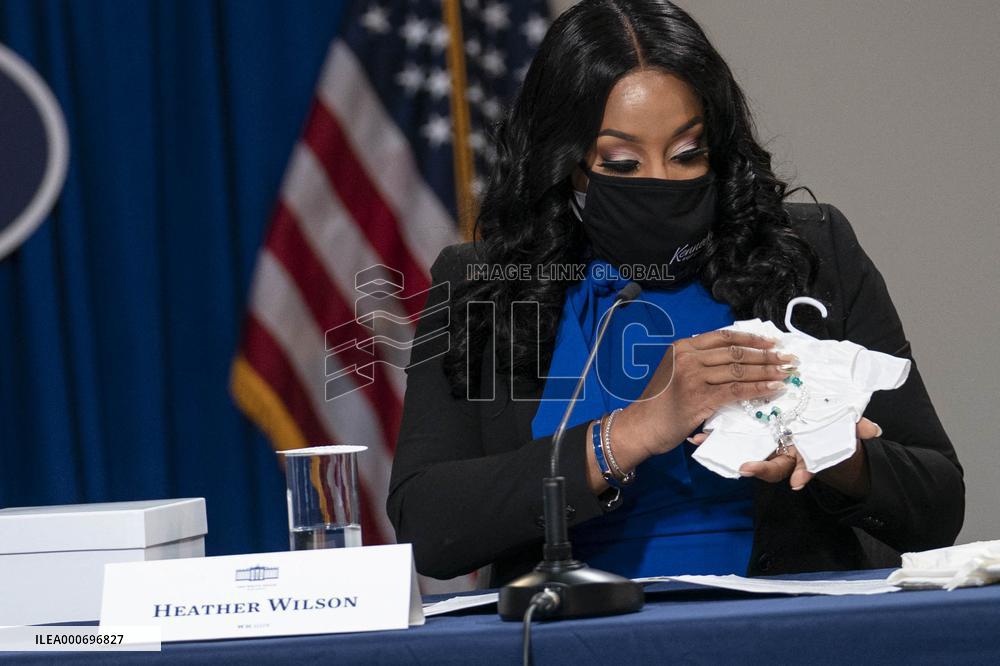 Vice President Kamala Harris Holds Roundtable on Black Maternal Health
