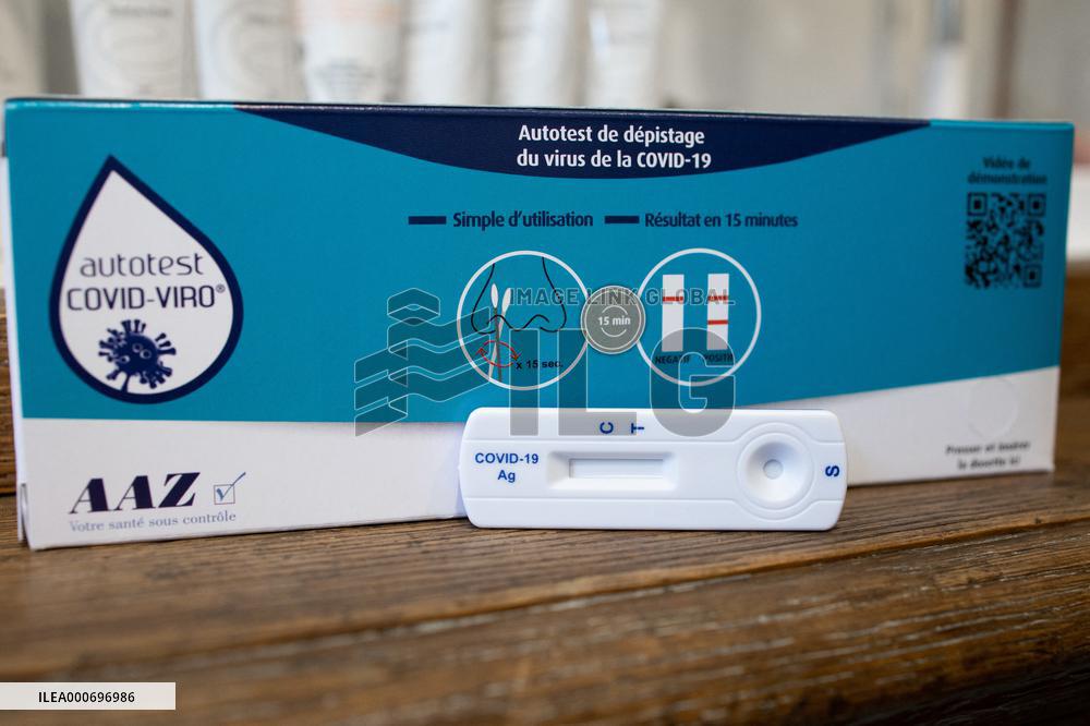 Self-Tests Are Sold In French Pharmacies - Paris