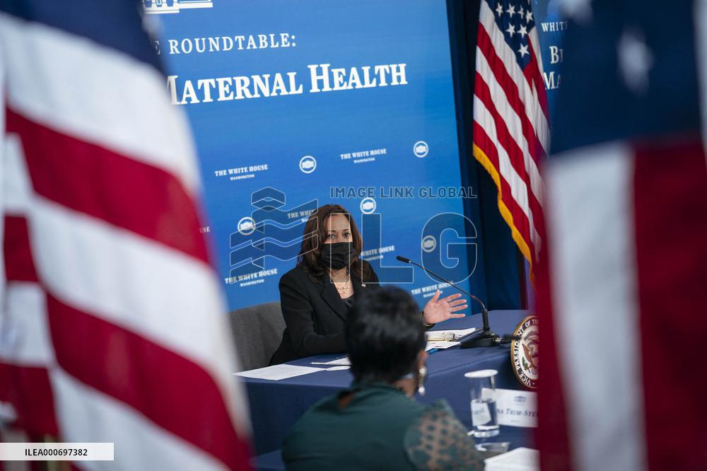 Vice President Kamala Harris Holds Roundtable on Black Maternal Health
