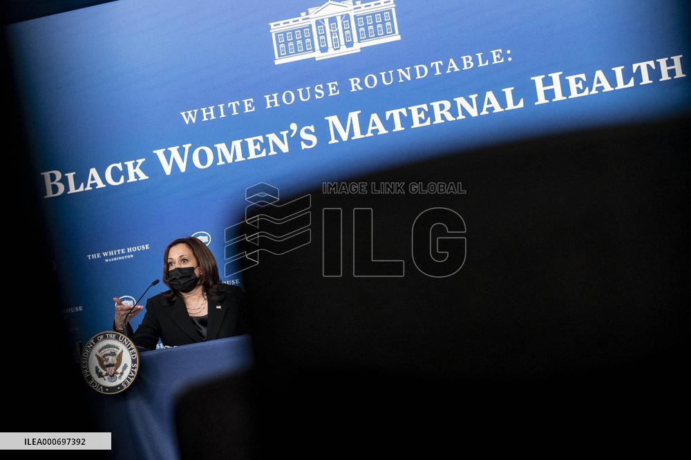 Vice President Kamala Harris Holds Roundtable on Black Maternal Health