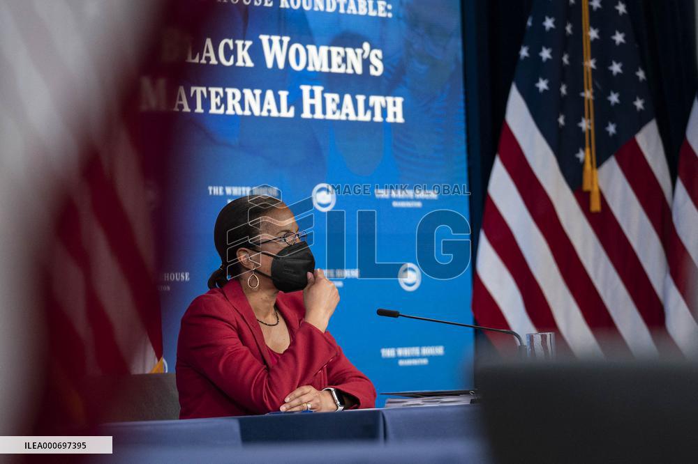 Vice President Kamala Harris Holds Roundtable on Black Maternal Health
