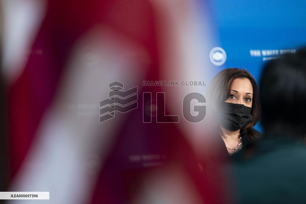 Vice President Kamala Harris Holds Roundtable on Black Maternal Health