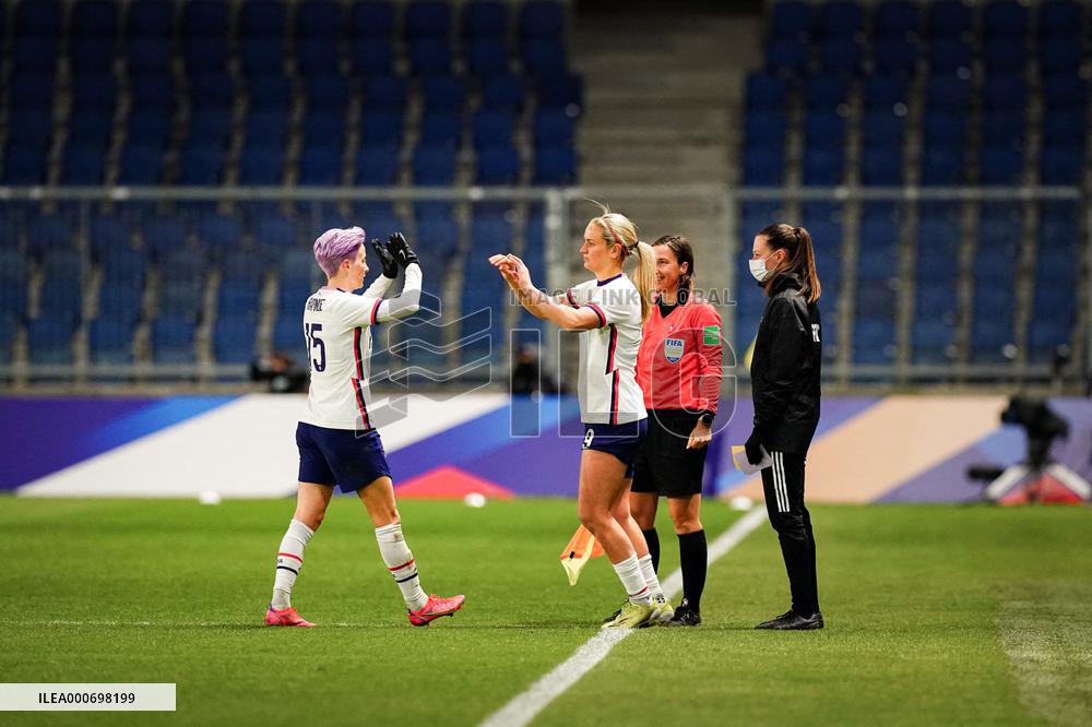 Megan Rapinoe During France v USA