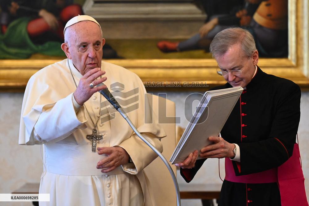 Pope Francis General Audience - Vatican