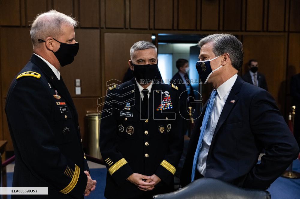 Senate Select Committee On Intelligence Hearing About Worldwide Threat