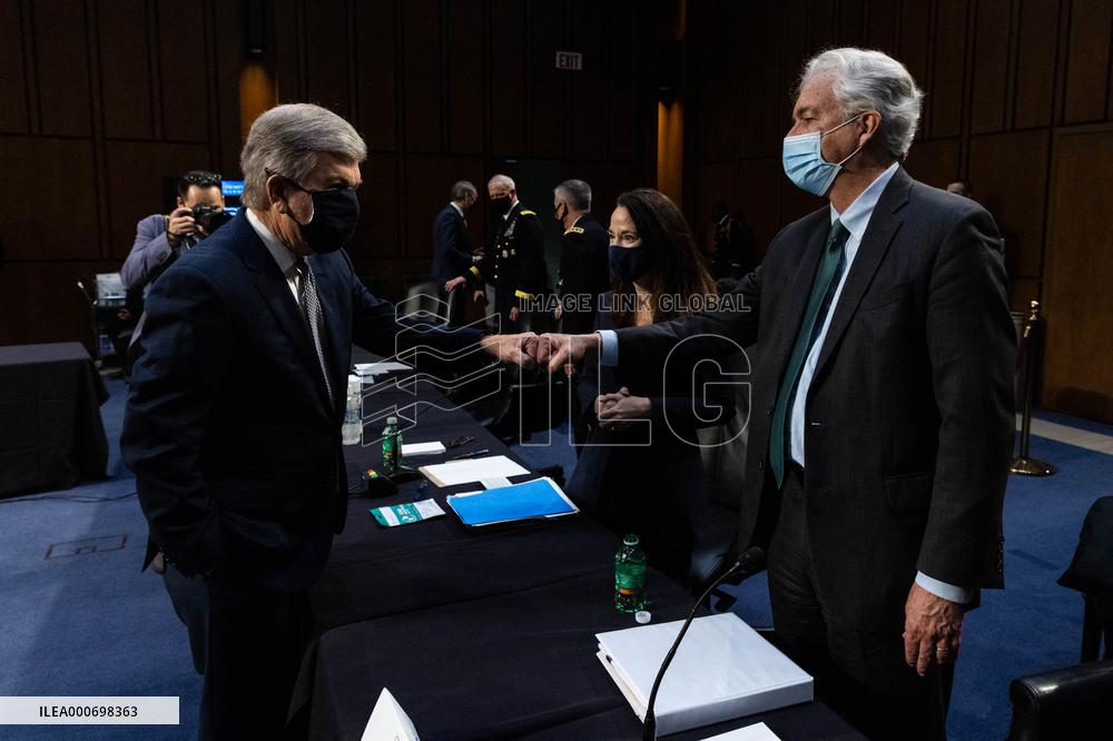 Senate Select Committee On Intelligence Hearing About Worldwide Threats