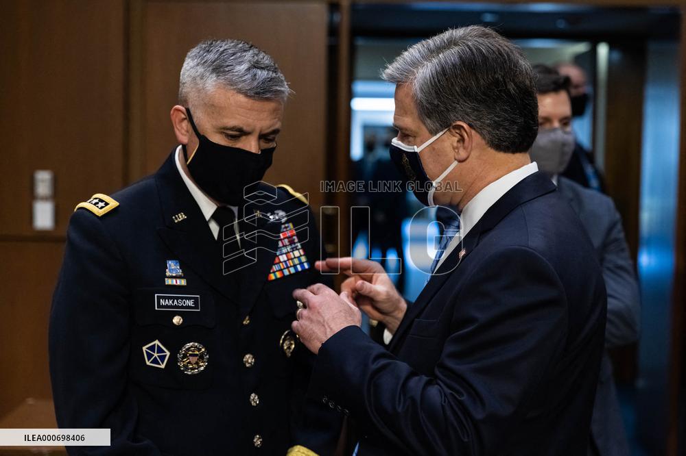 Senate Select Committee On Intelligence Hearing About Worldwide Threat