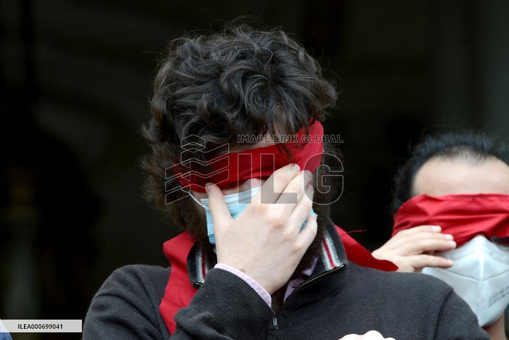 Protest Of Students Agaisnt The DAD - Rome