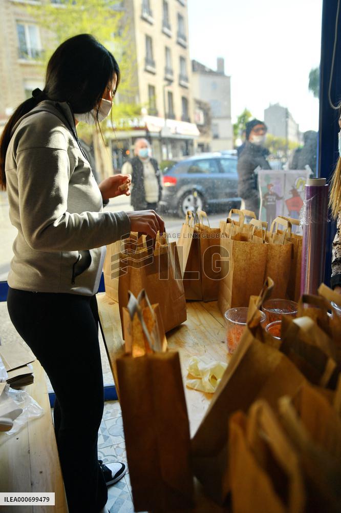 Chorba and meals distribution in Ramadan - Saint Ouen