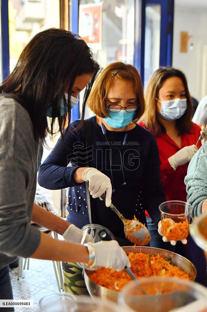 Chorba and meals distribution in Ramadan - Saint Ouen