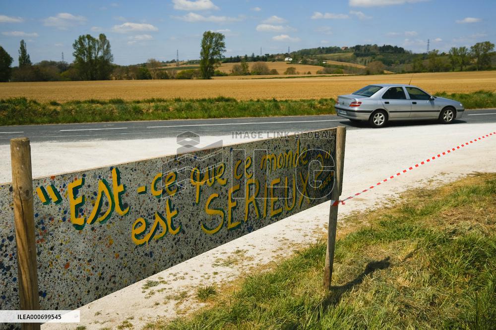 Protest against the Castres-Toulouse motorway project - Teulat
