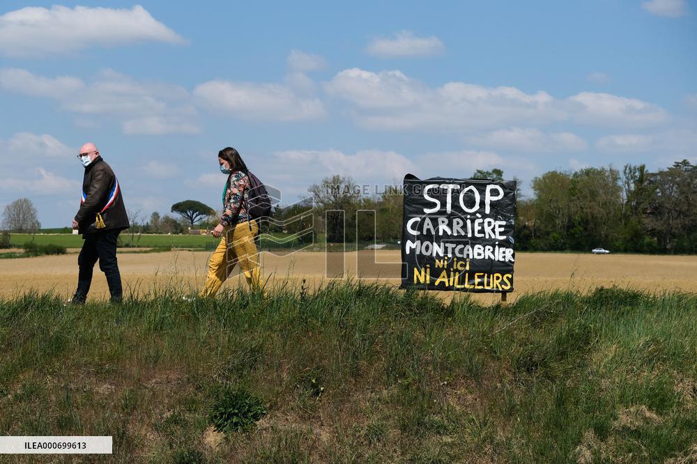 Protest against the Castres-Toulouse motorway project - Teulat