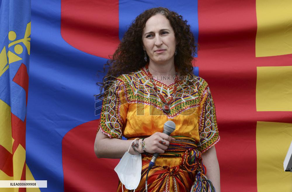 Protest in support of the independence of Kabylia - Paris