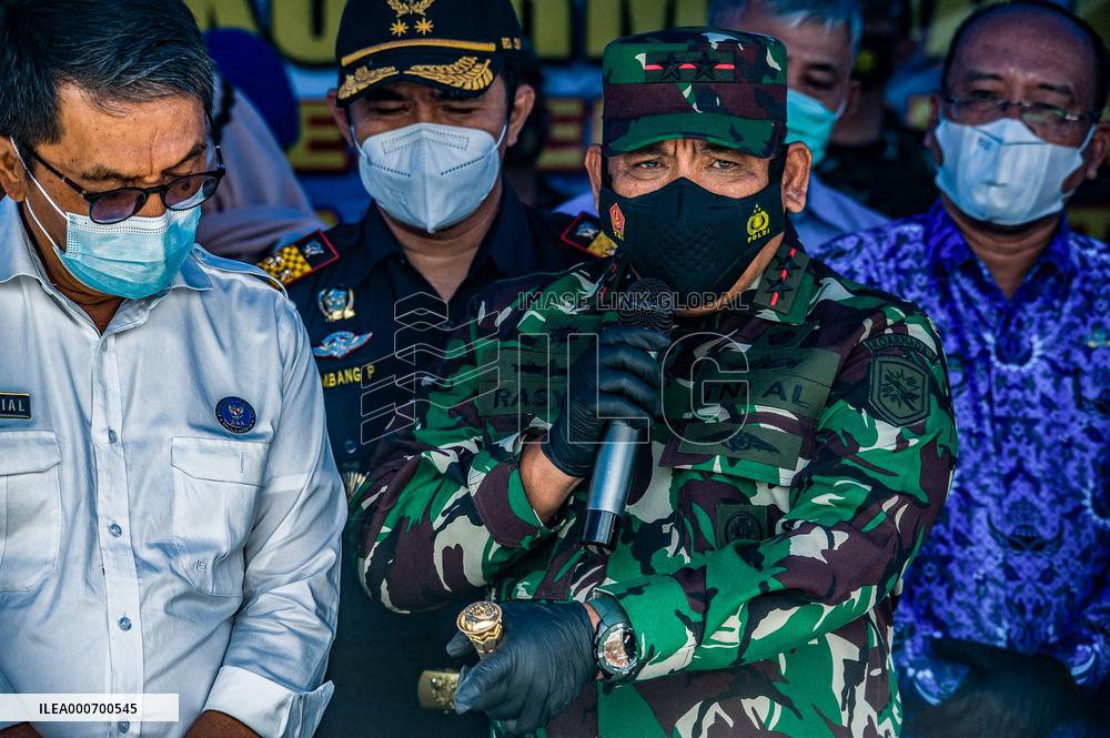 Arrestation Of Two Smugglers Of More Than 100 Kilogerams Of Amphetamine Drugs