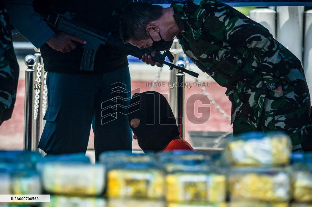 Arrestation Of Two Smugglers Of More Than 100 Kilogerams Of Amphetamine Drugs