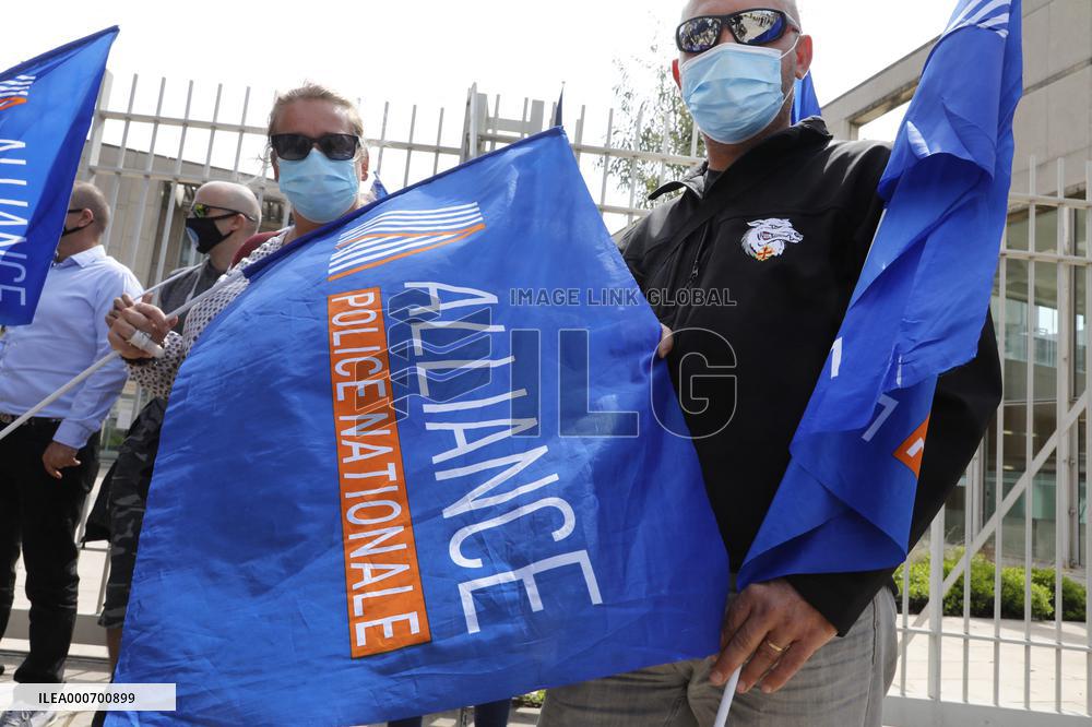 Police Union Protest - Montpellier