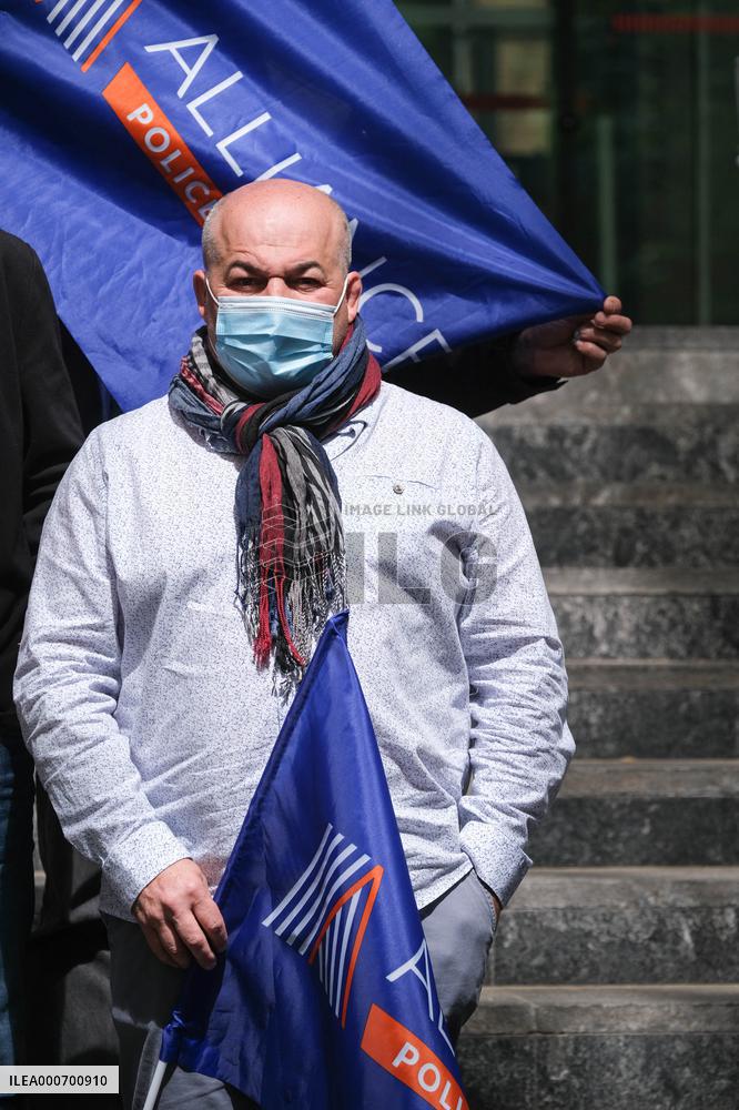 Police Union Protest - Toulouse