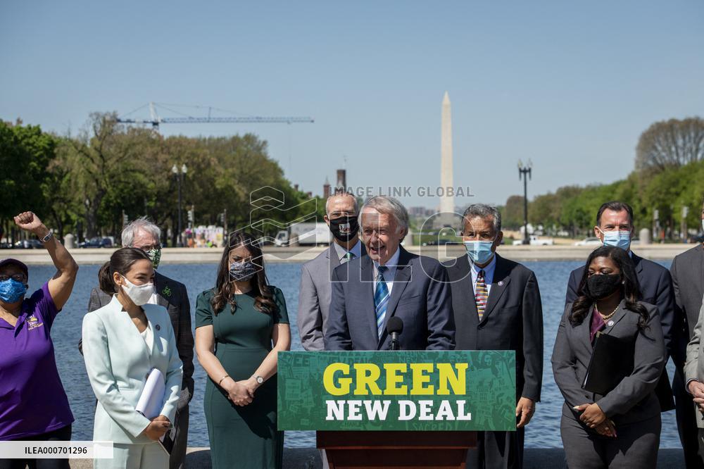 Green New Deal Press Conference - Washington