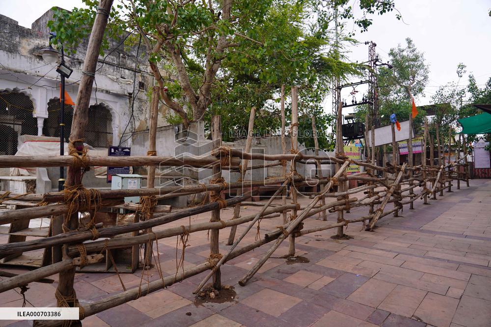 Pushkar Pilgrimage Site Empty During Lockdown - Rajasthan