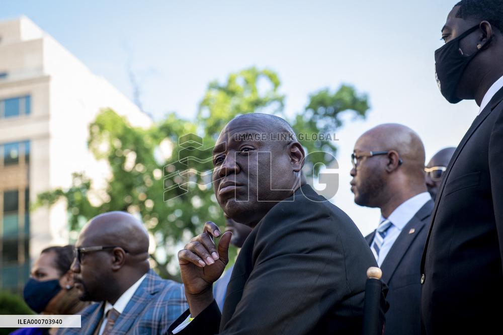 Family Members Of George Floyd Visit Capitol Hill - Washington