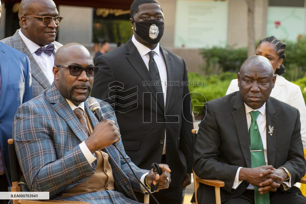 Family Members Of George Floyd Visit Capitol Hill - Washington