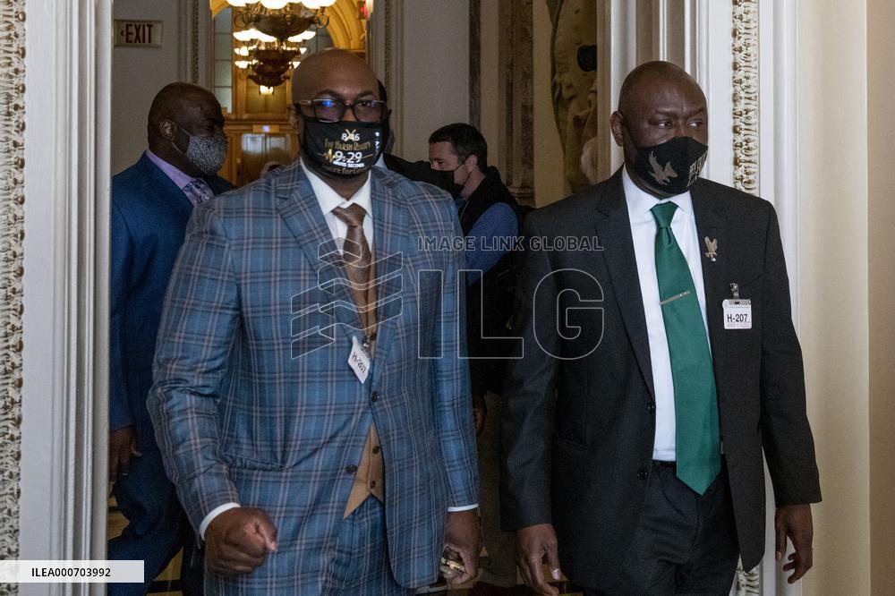 Family Members Of George Floyd Visit Capitol Hill - Washington