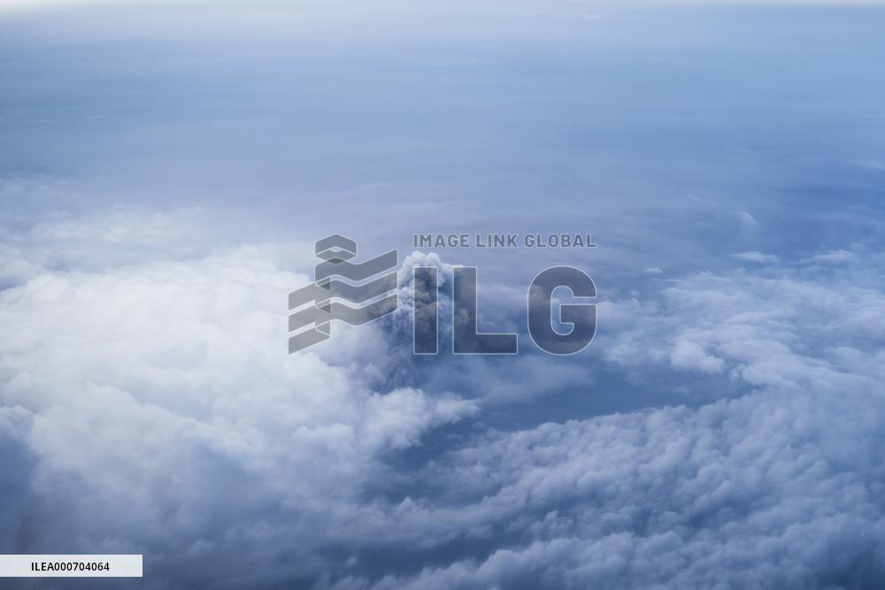 Mount Nyiragongo stratovolcano eruption in DR Congo