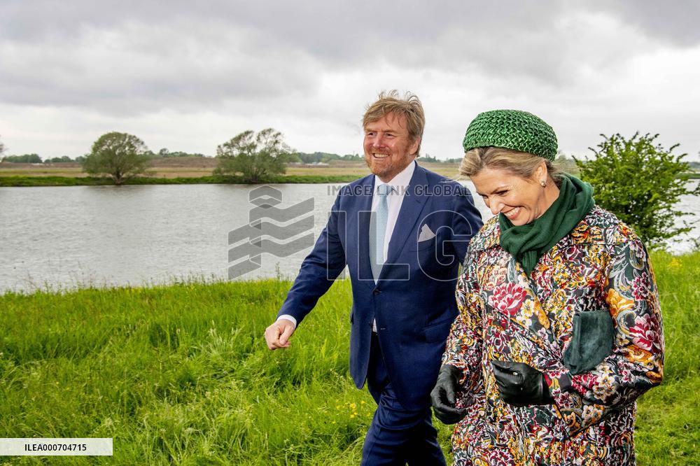 Royal Couple Visit Nationaal Park - North-Limburg
