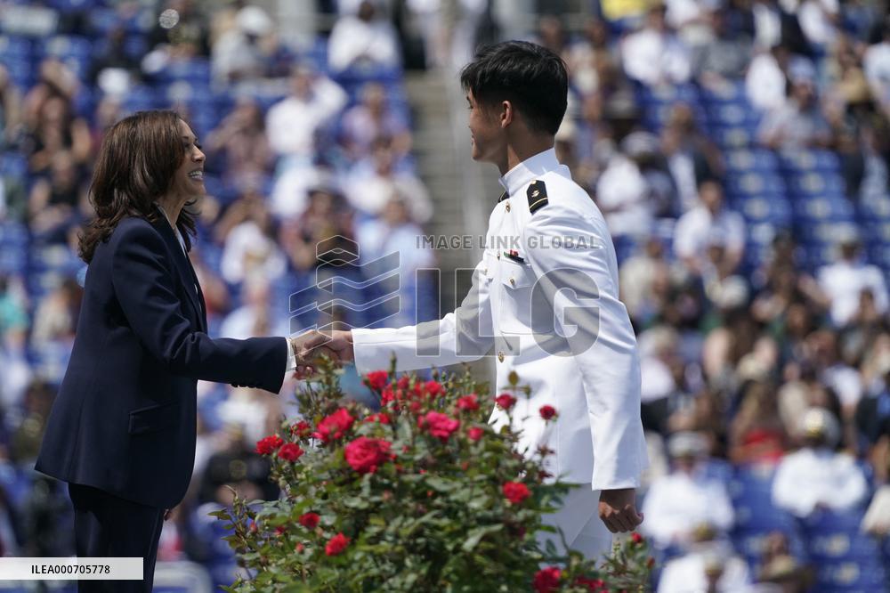 Harris Address at the US Naval Academy Graduation & Commissioning