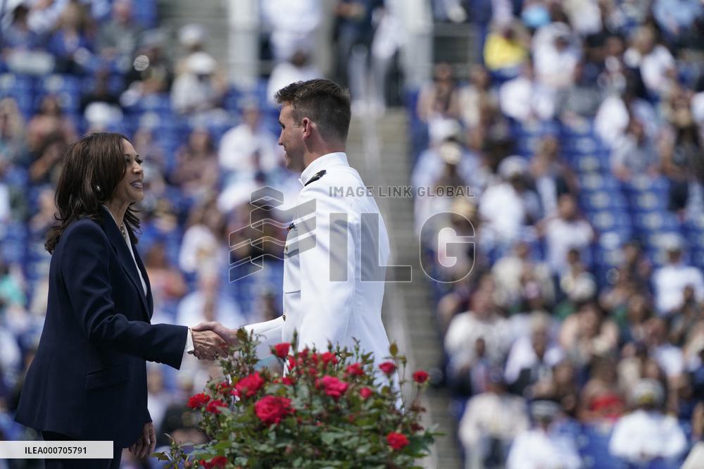 Harris Address at the US Naval Academy Graduation & Commissioning
