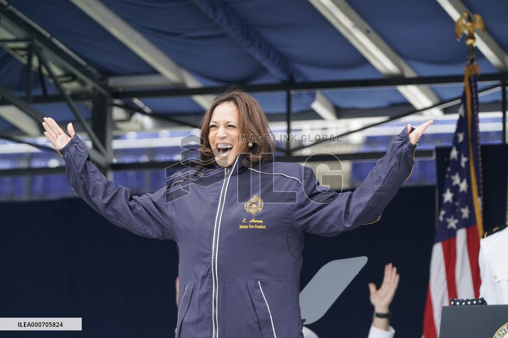 Harris Address at the US Naval Academy Graduation & Commissioning