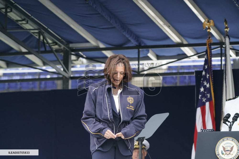 Harris Address at the US Naval Academy Graduation & Commissioning
