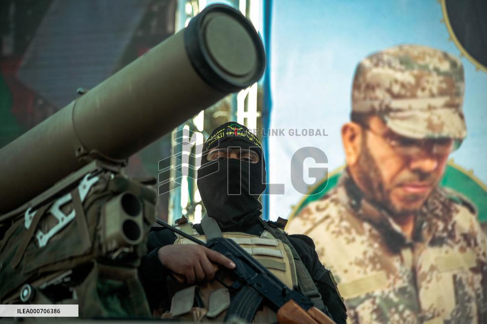 Saraya al-Quds Brigades Protest - Gaza