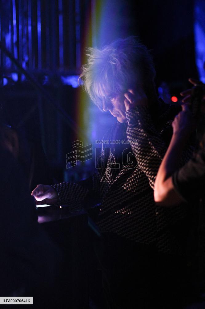 Indochine band at test concert in Paris - France