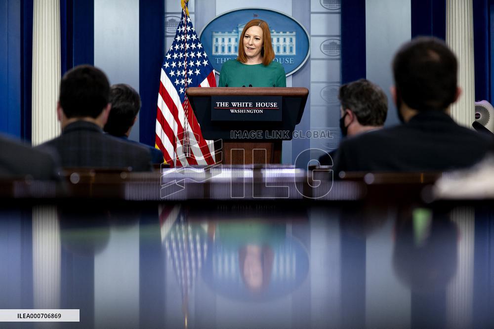 White House Press Secretary Jen Psaki Holds Briefing