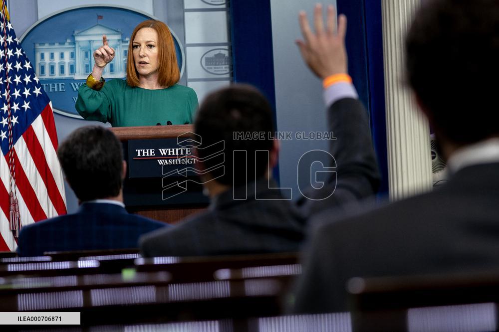 White House Press Secretary Jen Psaki Holds Briefing