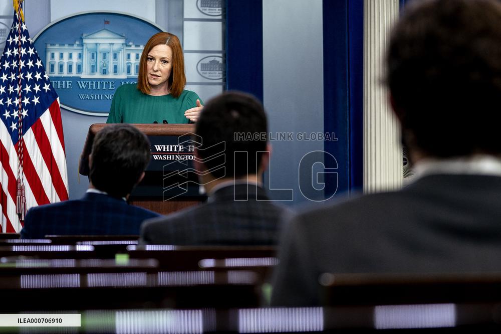 White House Press Secretary Jen Psaki Holds Briefing