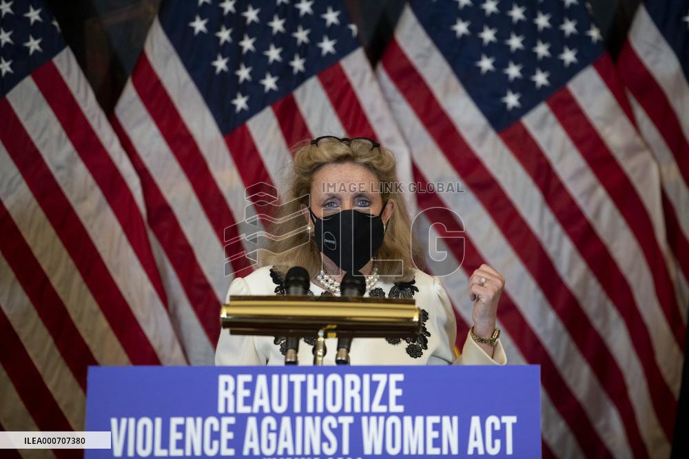 Violence Against Women Act Press Conf - Washington