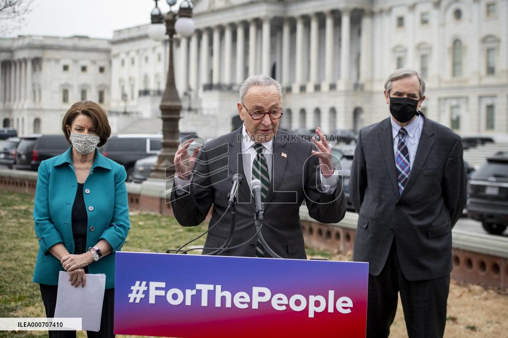 For The People Act Press Conf - Washington