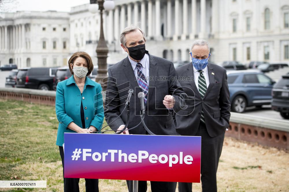 For The People Act Press Conf - Washington
