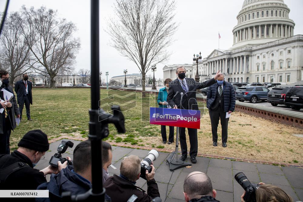 For The People Act Press Conf - Washington