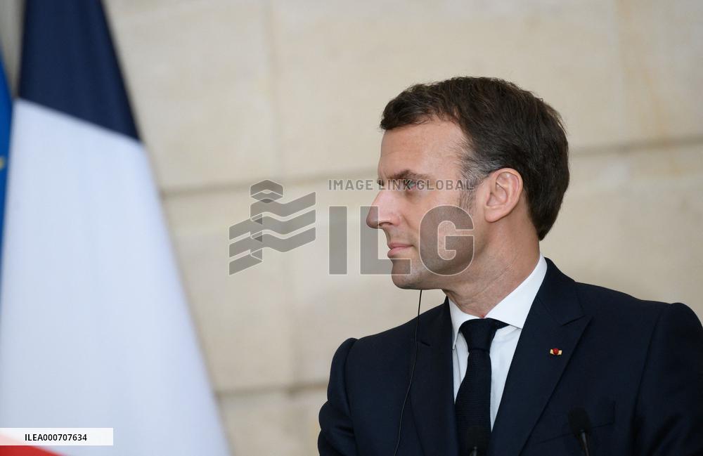 President Macron Macron Meets President Rivlin - Paris