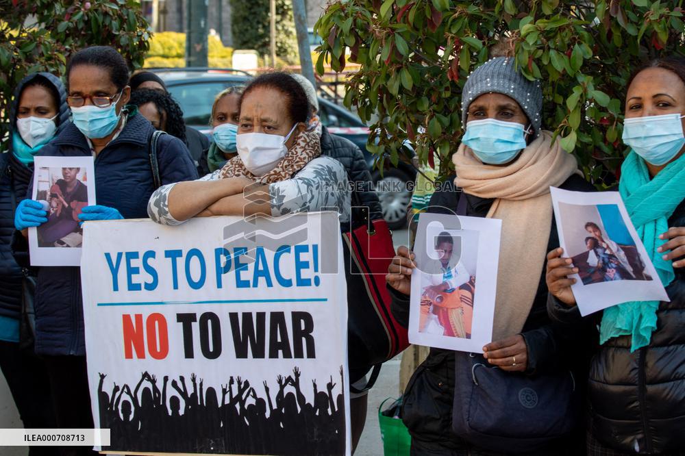 Rally against Massacre Tigray Civilians in Ethiopia - Milan