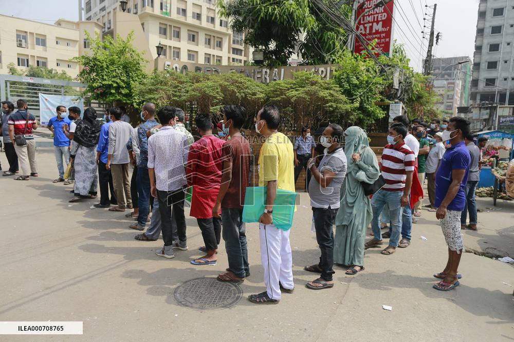 Covid-19 testing in Bangladesh