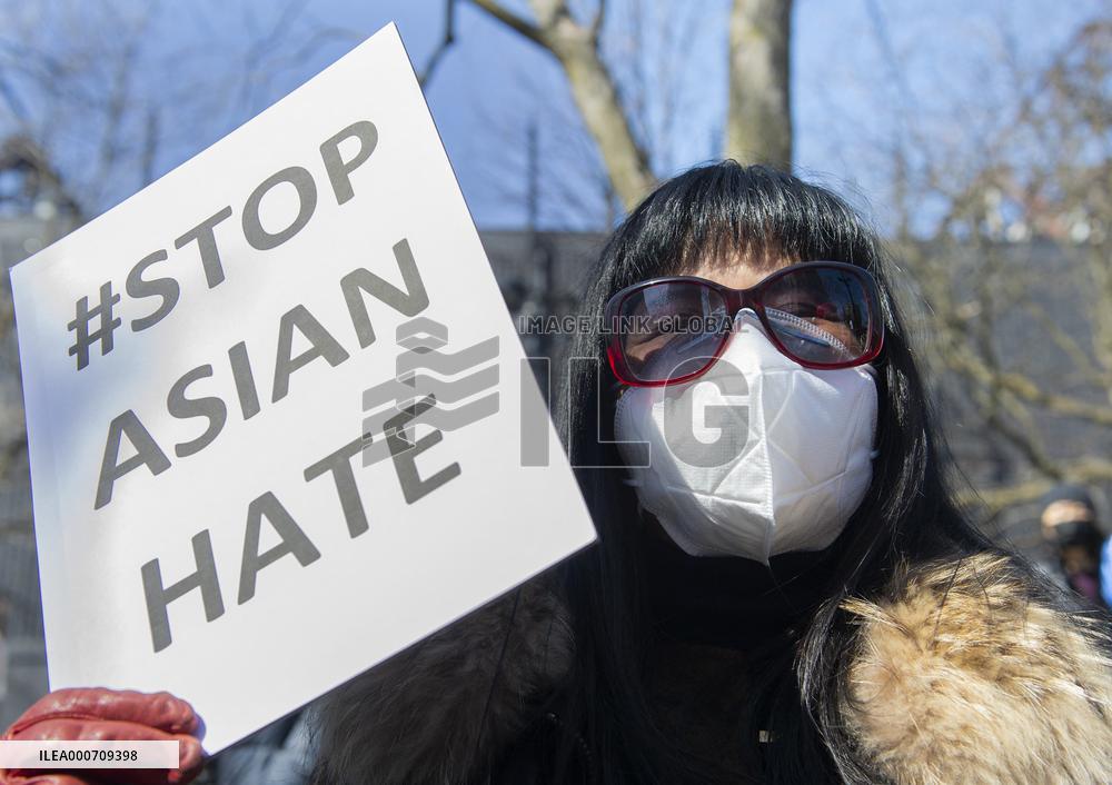 Rally against Anti-Asian Racism - Montreal