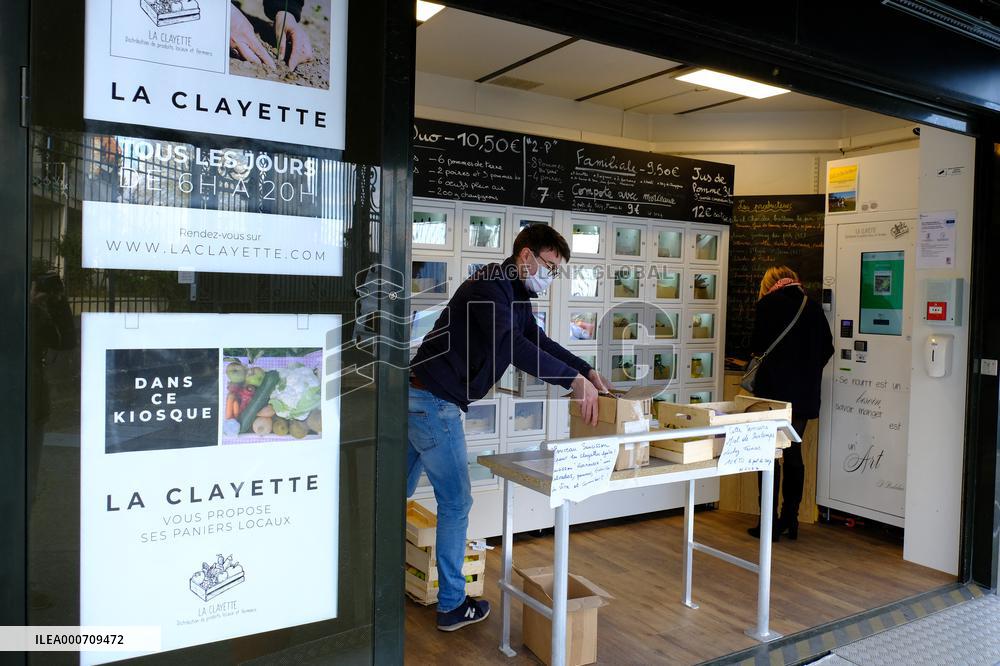 Distributor of fresh products " La Clayette "from short circuits - Meudon
