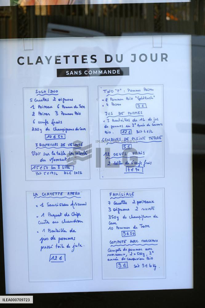 Distributor of fresh products " La Clayette "from short circuits - Meudon